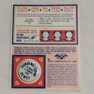 Hats Off To The Past - The Campaign of 1948